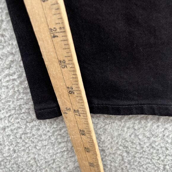 Aritzia Denim Forum Arlo High Rise Straight Size 29 28L Black wash Jeans NWOT - Picture 8 of 14